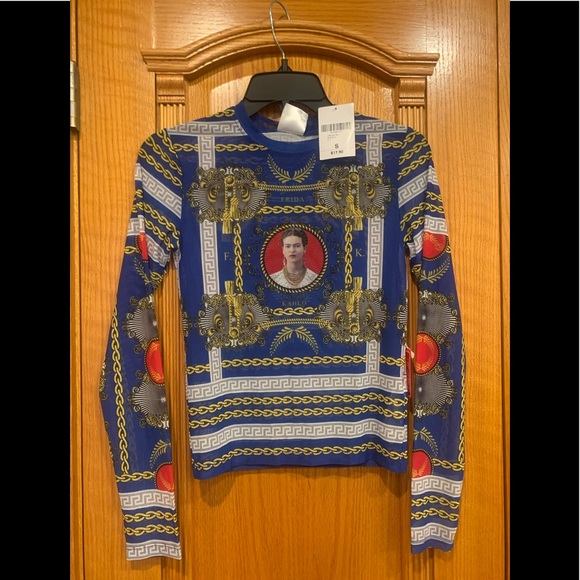 Forever 21 Tops - NWT LIMITED EDITION FRIDA KAHLO MESH FITTED TOP